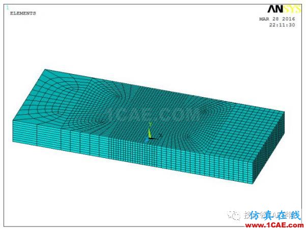 【干货】ANSYS巧用壳单元给实体划分六面体网格ansys图片10