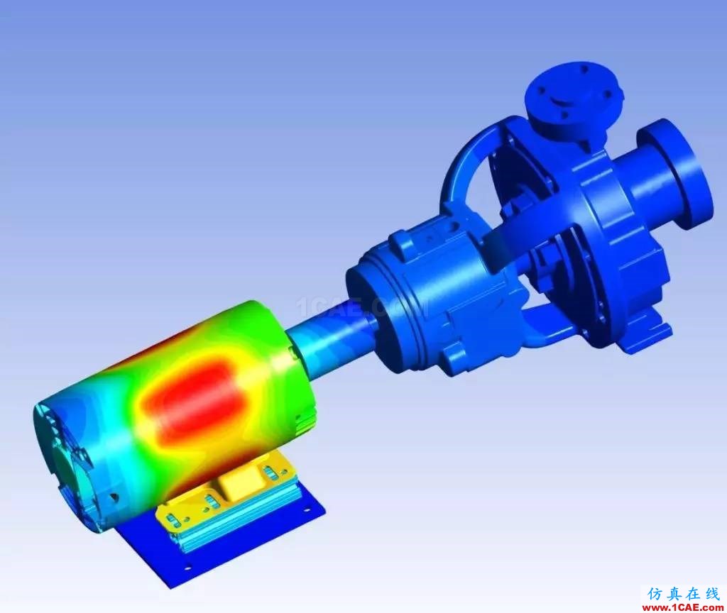 ANSYS与PTC携手合作支持数字孪生体：电机和泵系统的数字孪生体ansys分析案例图片4
