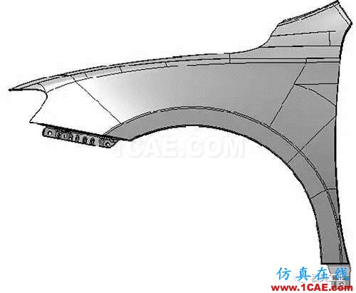 从两个方面改良翼子板冲压工艺autoform培训课程图片1