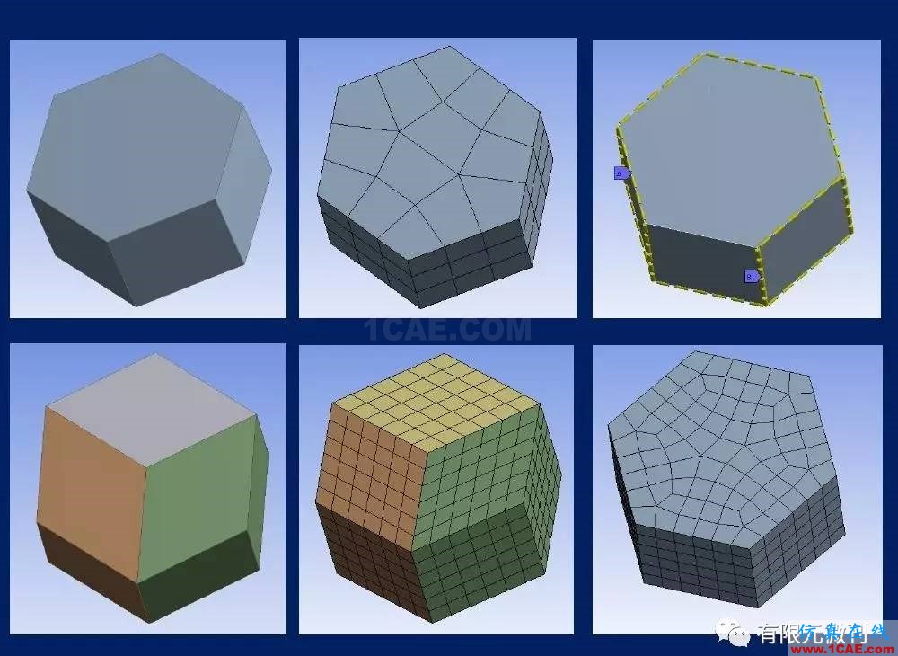 有限元培训资料：网格生成一般方法ansys分析案例图片51