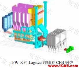 技术分享 | CAE仿真技术在流化床锅炉设计中的应用简介fluent分析图片1
