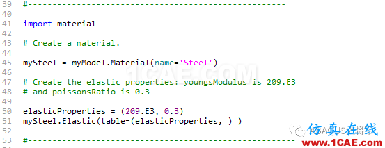 Python与Abaqus系列（3）——脚本案例及代码介绍abaqus有限元仿真图片6