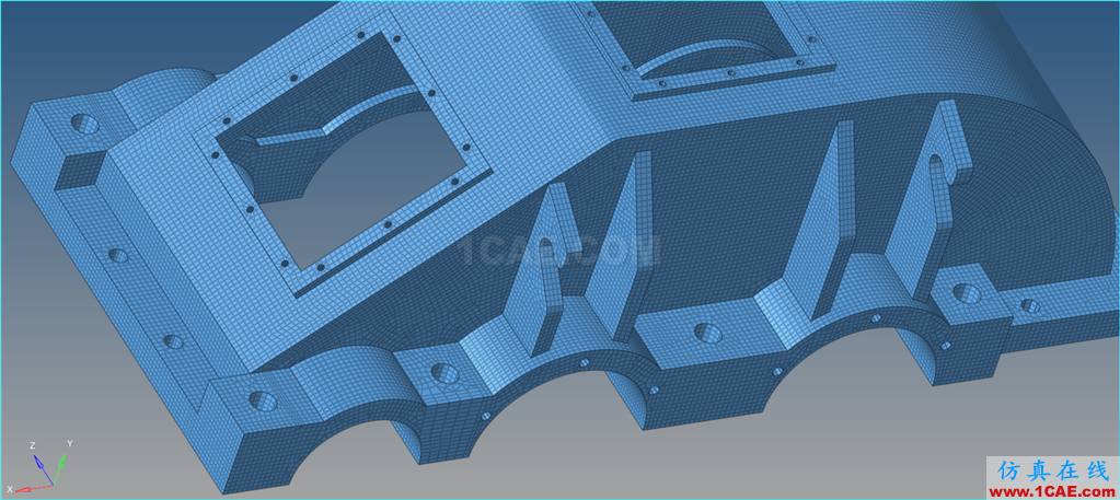 Hypermesh、Ansys 、CFD等优质网格划分服务(也可提供专项培训)ansys结果图片8