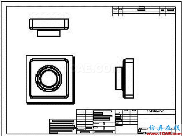 使用SOLIDWORKS创建工程图-上solidworks simulation分析图片13