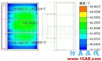 用 Icepak 软件分析并验证某纯电动轿车电池组热管理系统ansys结果图片6