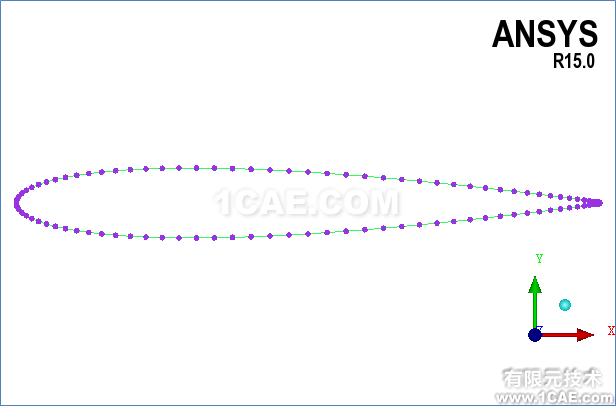ICEM CFD导入Profili翼型数据fluent图片10