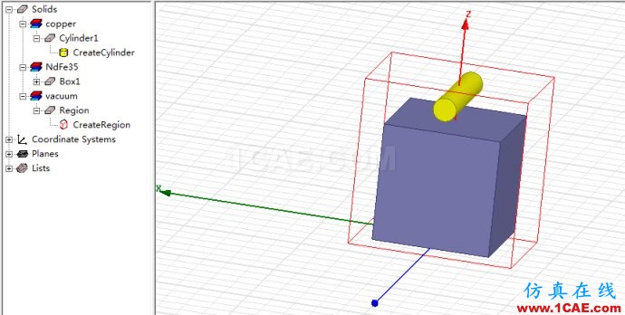 Maxwell稳态磁场求解器仿真实例Maxwell仿真分析图片2