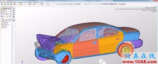 Altair, 不只是HyperMesh 之 碰撞安全hypermesh分析图片2