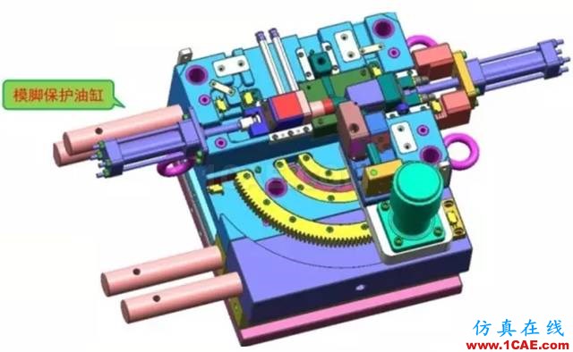 模具达人：解剖一下”弯管圆弧“抽芯模具的设计ug模具设计技术图片9