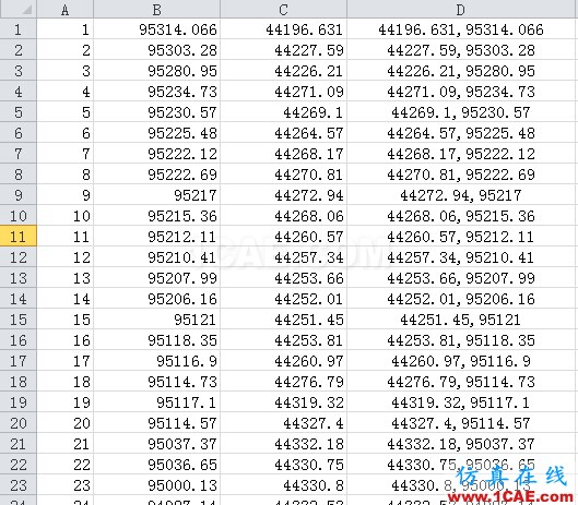 AUTOCAD参数查询及绘图技巧——EXCEL辅助篇AutoCAD应用技术图片3