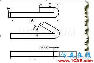 钣金加工折弯压死边工艺，褶边展开计算汇总！一定要收藏solidworks simulation分析图片1