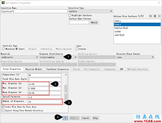 【FLUENT案例】02：DPM模型fluent仿真分析图片10