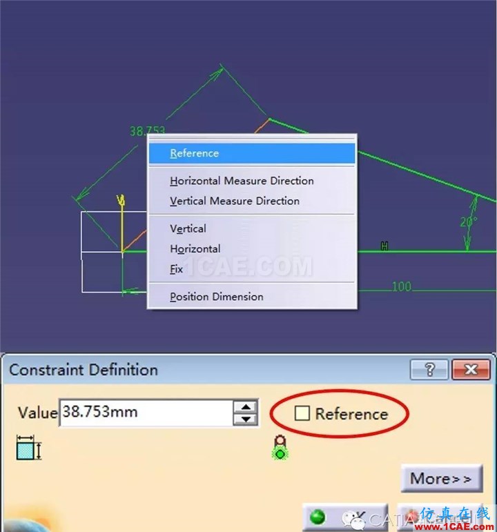 【你不知道的CATIA】草图篇autoform培训的效果图片2