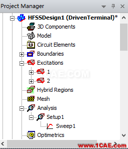 HFSS案例实时调谐（Tuning）仿真Circuit+HFSSHFSS结果图片19