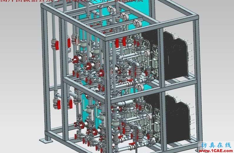 【工程机械】EDI超纯水系统处理设备3D模型 UG(NX)设计下载ug培训资料图片1