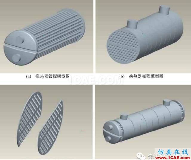 管壳式换热器流动及传热的数值模拟ansys结构分析图片6