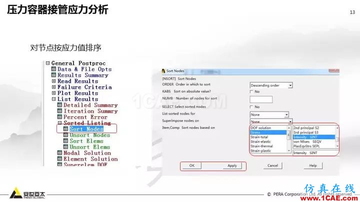 案例分享 | ANSYS Workbench 在压力容器分析中的应用ansys培训的效果图片13