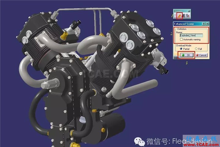 CATIA 软件技能推送之二 让工程图酷炫起来Catia技术图片2