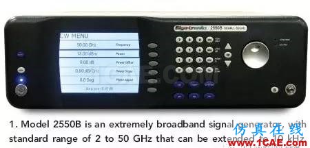 几种微波信号发生器选择比较HFSS培训的效果图片1