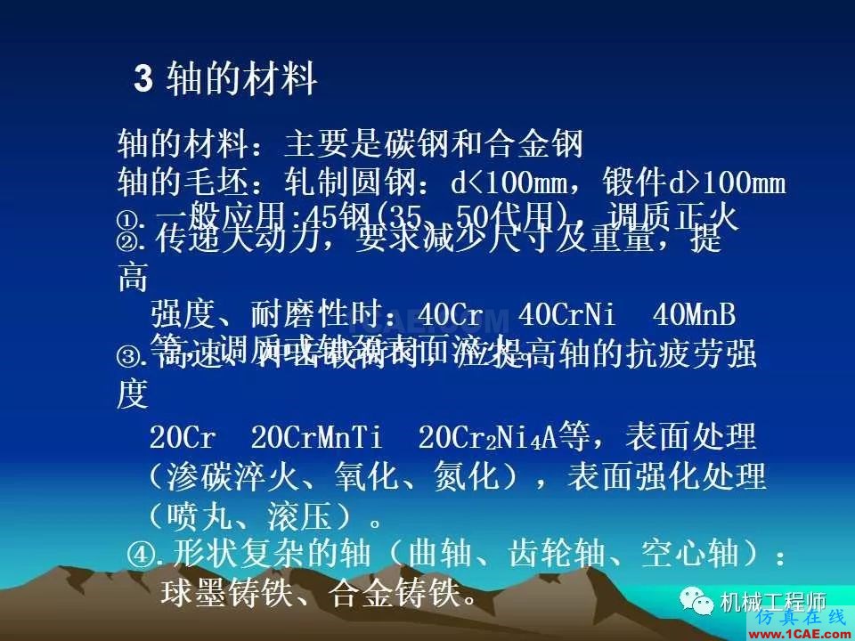 【专业积累】轴的分类与结构设计及其应用机械设计图例图片15