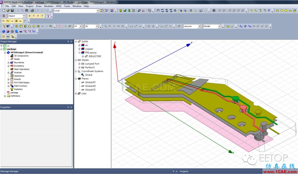 浅谈PCB电磁场求解方法及仿真软件【转】ansys hfss图片3