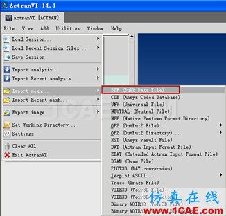 Workbench平台几何实体中的面网格导入ACTRAN - yliuchengzhuy - yliuchengzhuy的博客 Workbench平台几何实体中的面网格导入ACTRANActran培训教程图片11