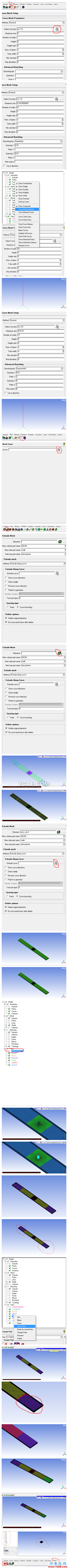 ICEM-extrude功能画圆柱绕流网格【转载】