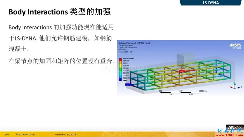 最新版本ANSYS 2019R1结构新功能介绍（二）ansys workbanch图片13