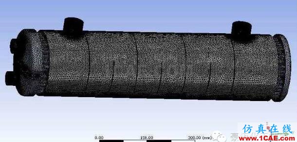管壳式换热器流动及传热的数值模拟ansys结构分析图片7