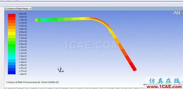 WORKBENCH对血管的流固耦合分析fluent分析案例图片16