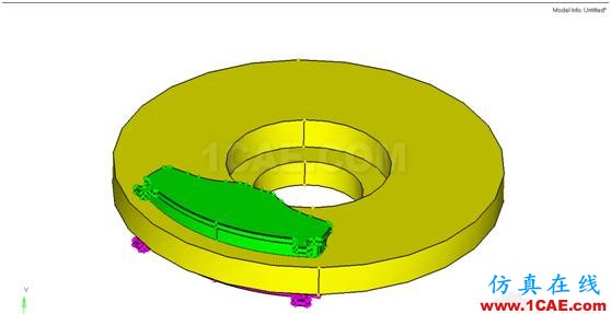 Hypermesh联合LS-dyna刹车制动盘仿真分析hyperworks仿真分析图片2