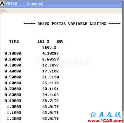 联合ANSYS WORKBENCH和经典界面进行后处理ansys workbanch图片22