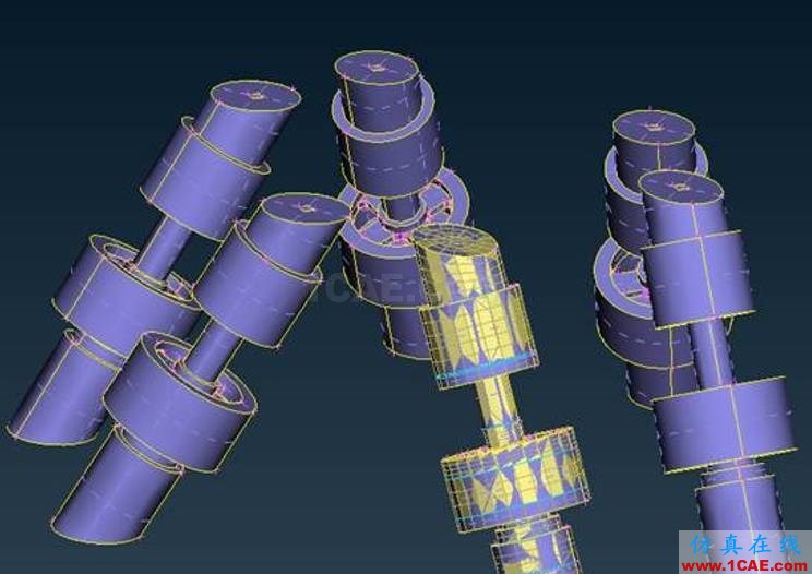 ANSA阵列空间模型六面体网格特殊旋转技术ANSA技术图片2