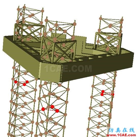 大型海上结构疲劳、金属塑性成形的仿真极具难度，看看Cheng的作品，一个注重仿真比对实际的达人ansys分析案例图片5