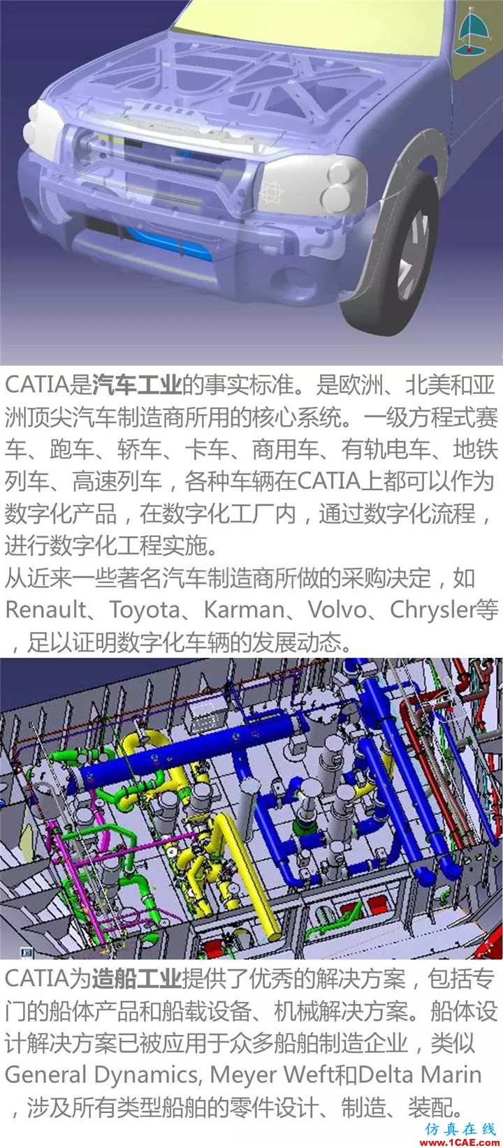 用CATIA还是UG，这是个问题 | 存干货Catia培训教程图片2