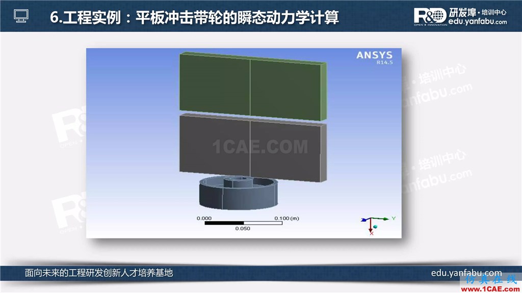 看完这个瞬态动力学分析会一半了ansys培训课程图片21