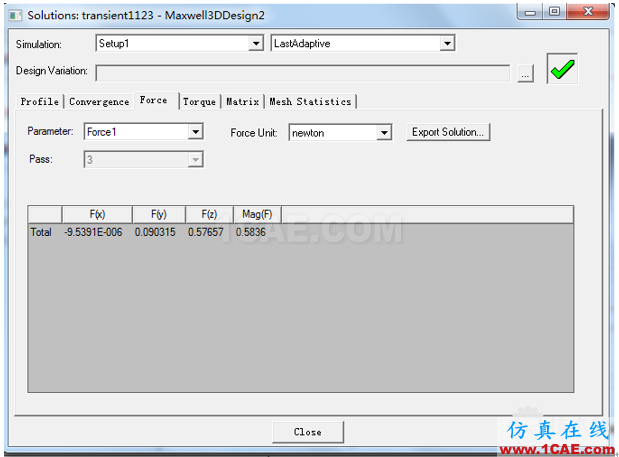 Ansoft Maxwell稳态磁场求解器仿真实例 blob.png