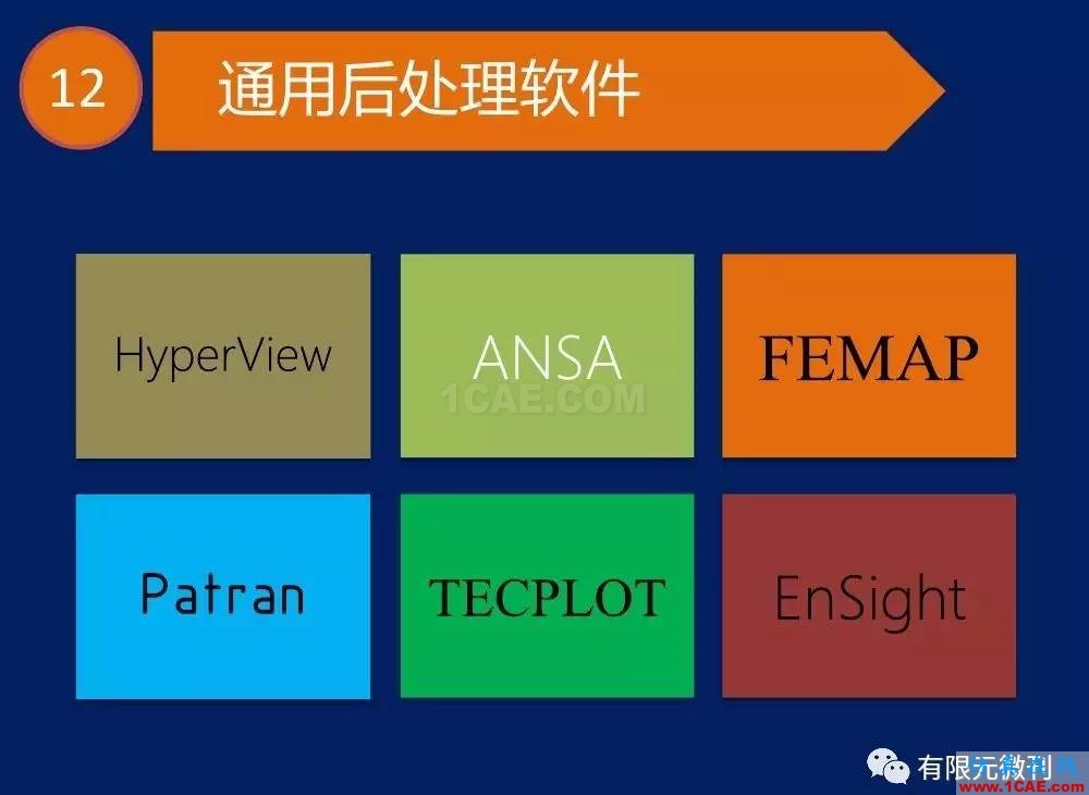 【有限元培训一】CAE驱动流程及主要软件介绍ansys结构分析图片31