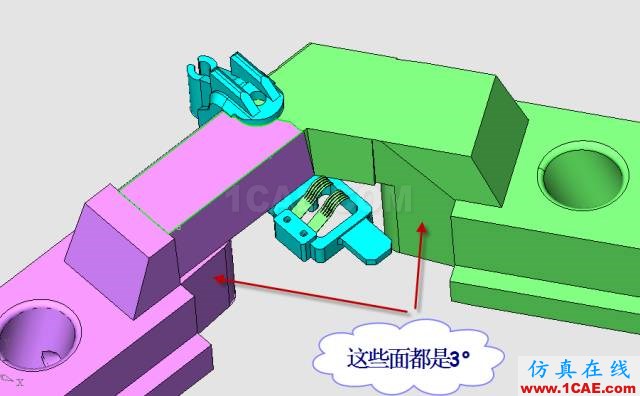 这套汽车传感器支架精密模具如何设计？ug模具设计技术图片19